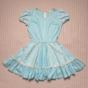 Vintage Dress Circle Square Dance Rockabilly Prairie Swing 14
